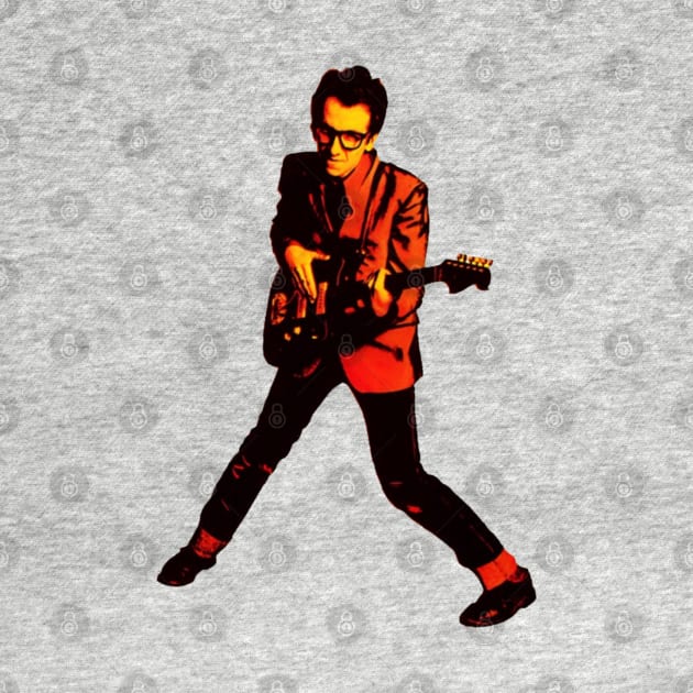 Elvis Costello t-shirt by tokentit